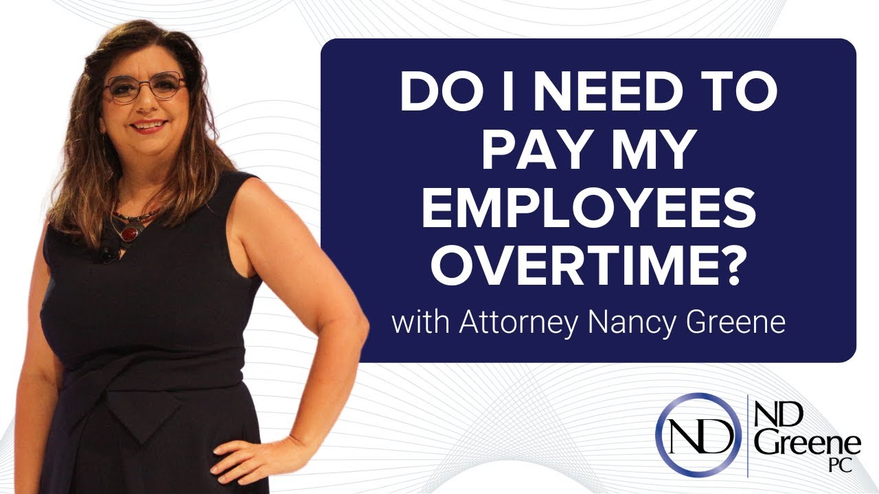 Why Some Salaried Employees Must Be Paid Overtime | Employment Law