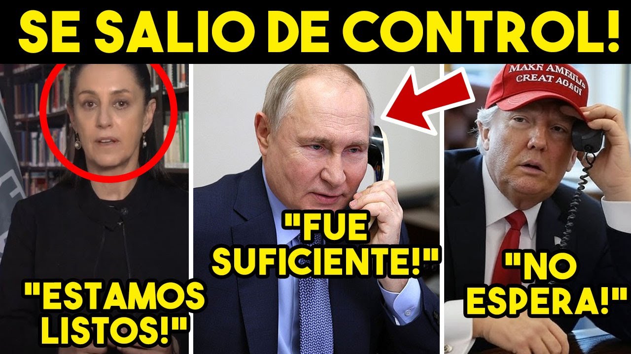 ARDE TROYA! TRUENA RUSIA, LLAMA A EMBAJADOR. MEXICO SUELTA B0MBAZ0, TRUMP SIN SALIDA. HOY