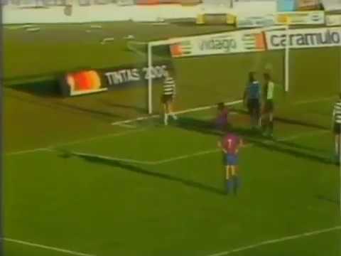 Primeira Liga 1986/87: GD Chaves 2-1 Sporting