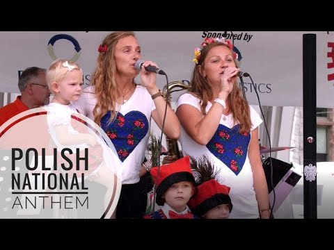 Polish National Anthem - Sung by Andrea & Erika