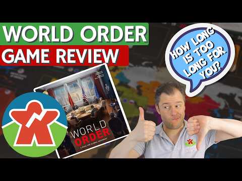 World Order - Board Game Review - Twilight Struggle With Extra Steps