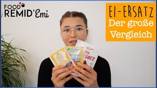 EI-ERSATZ PRODUKTE - Der große Vergleich im Orangenmuffin - vegan