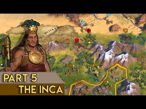TRUCE FOR CROSSBOWS - Civilization 6: Gathering Storm Inca Gameplay - Part 5
