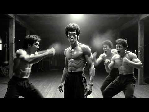 Bruce Lee Was Tested by 3 Fighters… 5 Seconds Later, Silence Took Over