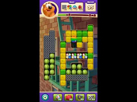 Toon Blast Level 6724 - NO BOOSTERS 🐻🐺🐱 | SKILLGAMING ✔️