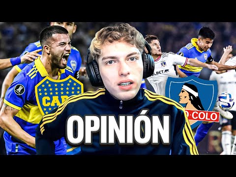 DAVOO XENEIZE OPINA DE BOCA 1 COLO COLO 0 (2023) - COPA LIBERTADORES.