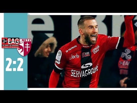 Deaux-Doppelpack vermasselt Metz den Sieg | EA Guingamp - FC Metz 2:2