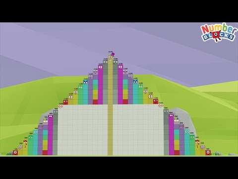 Looking for Numberblocks Pyramid 1000 to 20,000 Numberblocks Step Squad COLOURBLOCKS standing tall