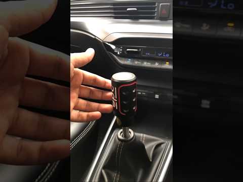 Sparco gear knob…#i20 #i20sportz #sparco #modification