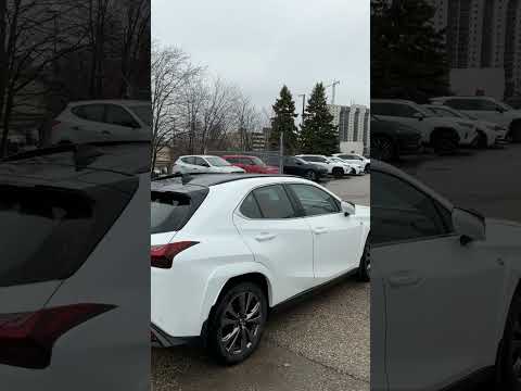 2024 Lexus UX CVT in White for sale at Forbes Waterloo Toyota in Waterloo, ON