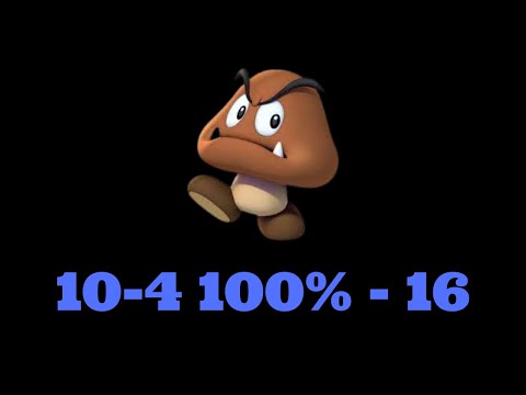 SM3DW (Switch) 10-4 100% Speedrun | Time: 16 (Tied WR)