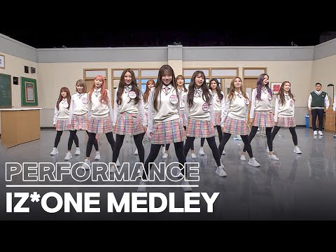 [Knowing Bros] IZ*ONE - Hit Songs medley💗 From PICK ME To Violeta