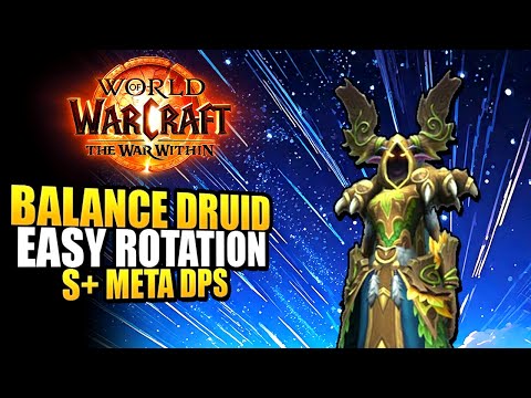 WoW Balance Druid Rotation Guide - EASY Beginners Guide To The BEST DPS Spec