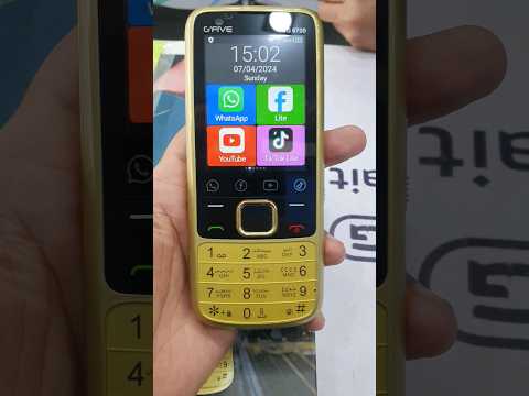 Gfive 4G 6700 2GB/16GB Playstore | 4G+Hotspot+Wifi | 4000mAh | 2.8 Display | Touch & Type | #itinbox