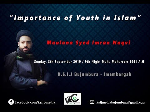 Majlis on the 9th Night of Mahe Muharram 1441 A H | Maulana Syed Imran Naqvi