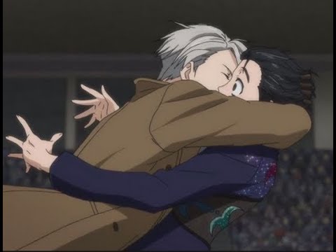 Yuri on ice kiss scene for 1 hour