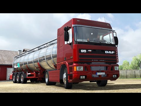 ETS2 1.35 ProMods 2.41 DAF 95ATi Esbjerg - Helsingborg