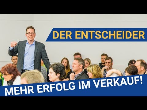 Entscheider finden - so kommst Du an den Entscheider - Verkaufstrainer Oliver Schumacher