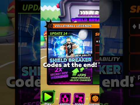 New Secret Ability Shield Breaker #volleyballlegends #haikyuulegends