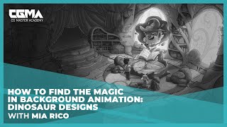 How to Find the Magic in Background Animation: Dinosaur Designs | Mia Rico
