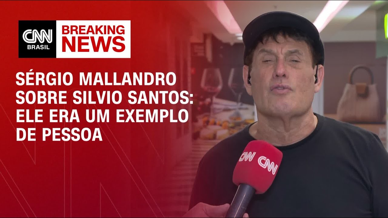 Sérgio Mallandro sobre Silvio Santos: Ele era um exemplo de pessoa | CNN PRIME TIME