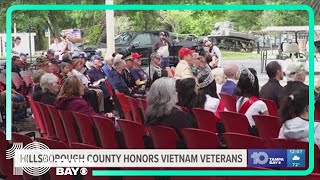 Ceremony held to honor Vietnam veterans in Tampa