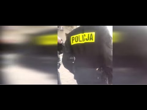 Tak zachowuje się polska policja 