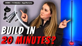 This RGBIC Smart Lamp Changed My Desk Setup Completely