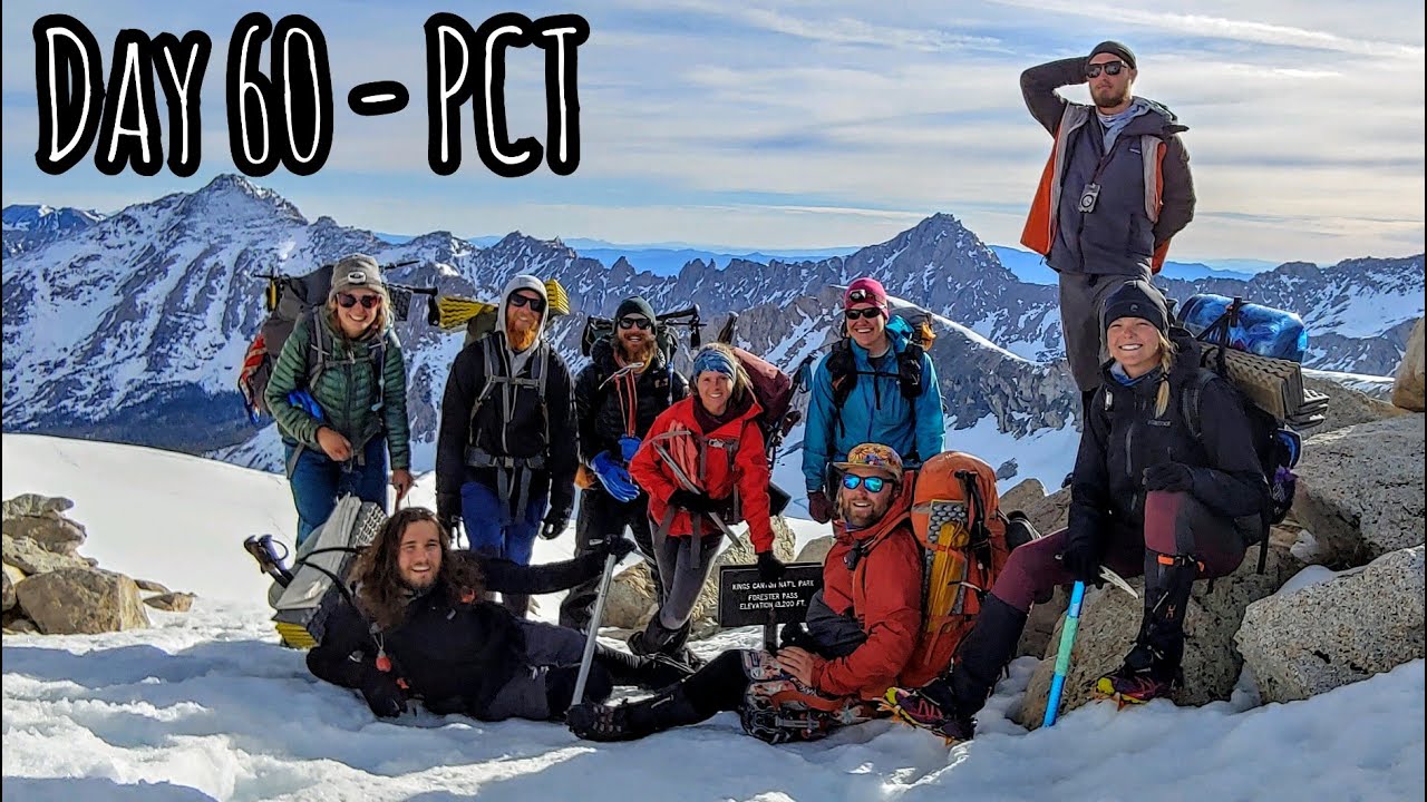 Day 60 on The Pacific Crest Trail, Summiting Foresters Pass