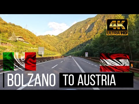 Driving from Bolzano, Italy to Austria