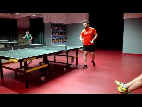 Alex Ciobanu - tenis cu telefonul