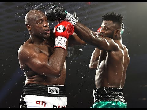 Efe Ajagba vs Jonathan Rice full fight - Heavyweight Boxing