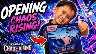 I opened Chaos Rising Pokémon TCG Elite Trainer Box: Full Opening #pokemon #pokemontcg #cardopening