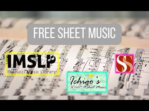 Where To Get FREE Piano Sheet Music (even ANIME!)