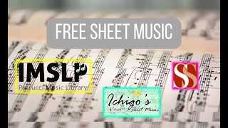 Where To Get FREE Piano Sheet Music (even ANIME!)