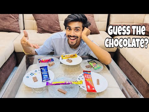 Guess The Chocolate Challenge😂