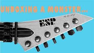 Video thumbnail for Unboxing a Monster (ESP USA M-II FR) by George Balulis