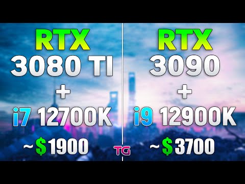 RTX 3080 Ti + i7 12700K vs RTX 3090 + i9 12900K - Why Pay More?