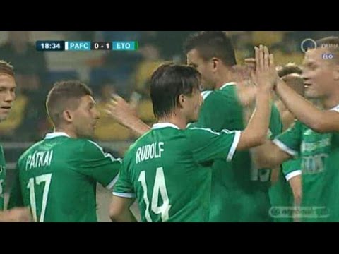 Rudolf Gergely gólja a Puskás Akadémia FC - Győri ETO FC mérkőzésen