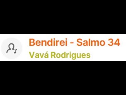 Bendirei - Vava Rodrigues