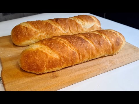 How to make the perfect Italian sandwich bread, homemade subway sandwich bread, Italian Biga method