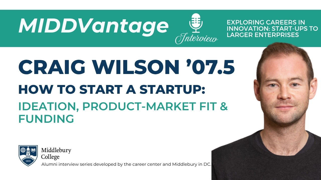How to Start a Startup: Ideation, Product-Market Fit & Funding | MIDDVantage video thumbnail