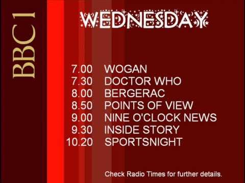 BBC 1 Closedown Mock - September 1989