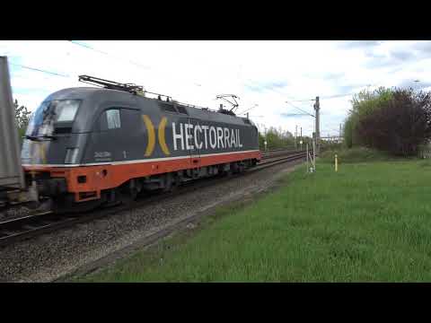 Trainspotting - Rheintalstrecke, April 2019