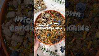 My kibble of choice vs my raw food of choice #dogfood #dogfoodtips #rawfood #pricebreakdown #dogmom