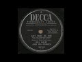 DON’T KNOCK THE ROCK / BILL HALEY AND HIS COMETS [DECCA 30148]