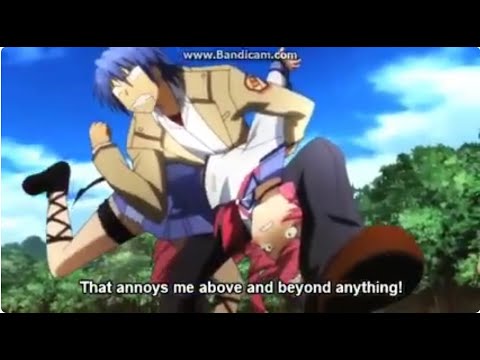 Angel Beats - Hinata and Yui's Injuries Compilation