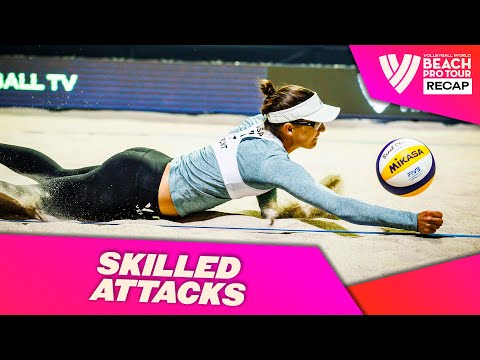 "WOW... Just WOW" | Skilled Attacks | BeachProTour2022