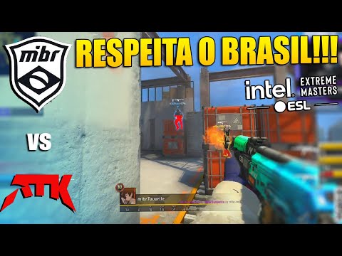 GRANDE FINAL! MIBR vs ATK - MELHORES MOMENTOS - IEM Brazil Qualifier NA | CSGO