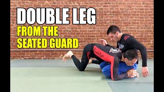 Double Leg from Seated Butterfly Guard (No Gi BJJ)